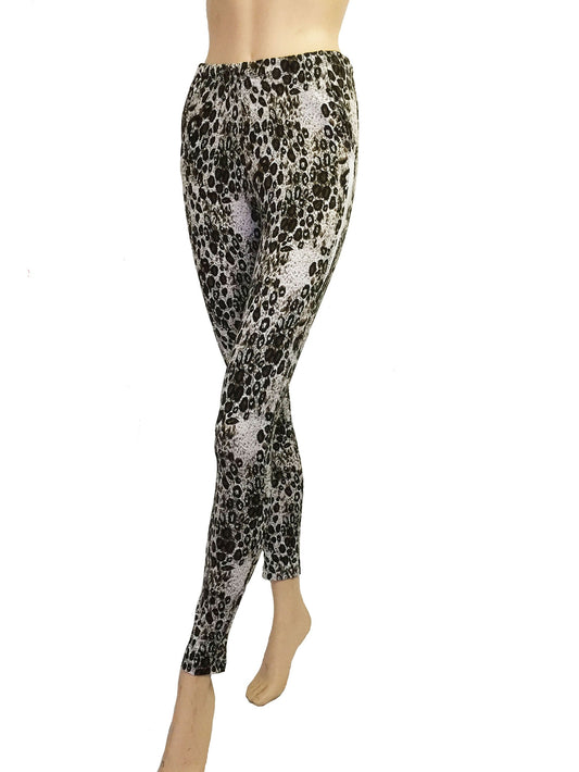 Zebra printoi leggings Viscos Lycra